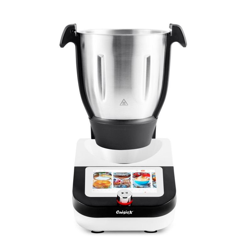 ROBOT CUISEUR MULTIFONCTION CONNECTÉ 1400W 12 VITESSES ET ECRAN TACTILE 7 POUCES CUISIOXCONNECT BY KITCHENCOOK - Reconditionné