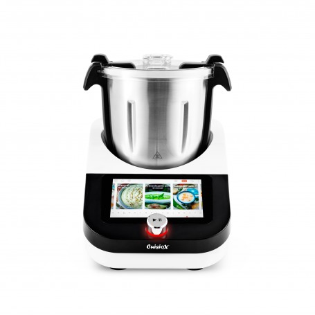 ROBOT CUISEUR MULTIFONCTION CONNECTÉ 1400W 12 VITESSES ET ECRAN TACTILE 7 POUCES CUISIOXCONNECT BY KITCHENCOOK - Reconditionné