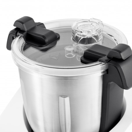 ROBOT CUISEUR MULTIFONCTION CONNECTÉ 1400W 12 VITESSES ET ECRAN TACTILE 7 POUCES CUISIOXCONNECT BY KITCHENCOOK - Reconditionné