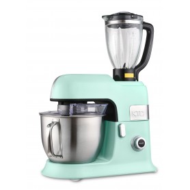 Robot Pétrin 6.5L Avec Blender Sécurise Et Accessoires En Téflon - Reconditionné