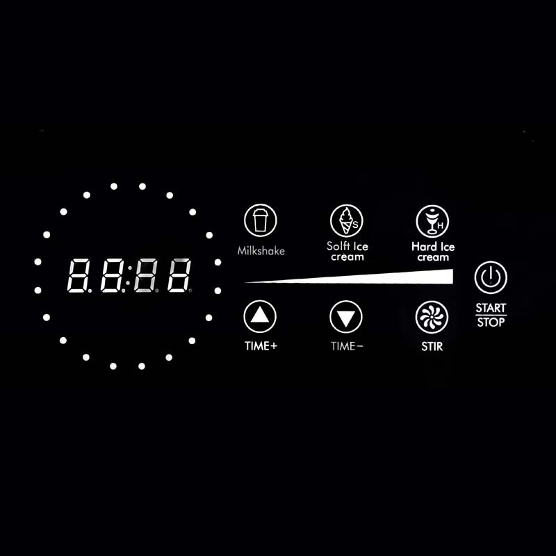 Sorbetière - Turbine A Glace Avec Groupe Froid Intègre 140w GLIDA X - Reconditionné