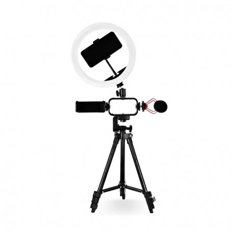 Trépied Vlogging Kit Avec Anneau Lumineux Livestreaming VLOG 550 - Reconditionné
