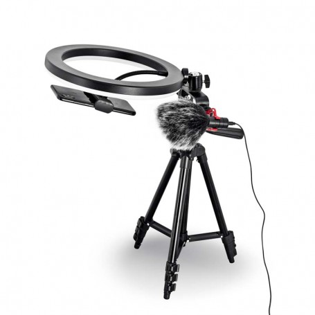 Trépied Vlogging Kit Avec Anneau Lumineux Livestreaming VLOG 550 - Reconditionné