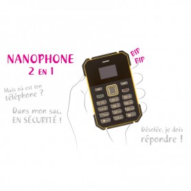 Nanophone relais bluetooth avec radio FM intégrée WTALK 2