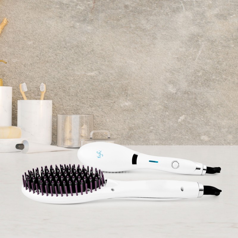 Brosse chauffante et lissante céramique BRUSHINN Yoghi
