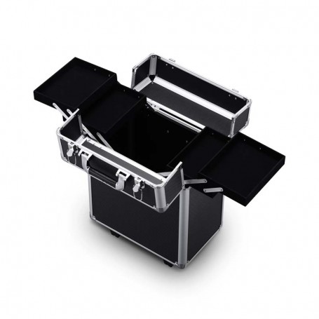 Valise trolley de maquillage MAKE ME UP GO noir Prego