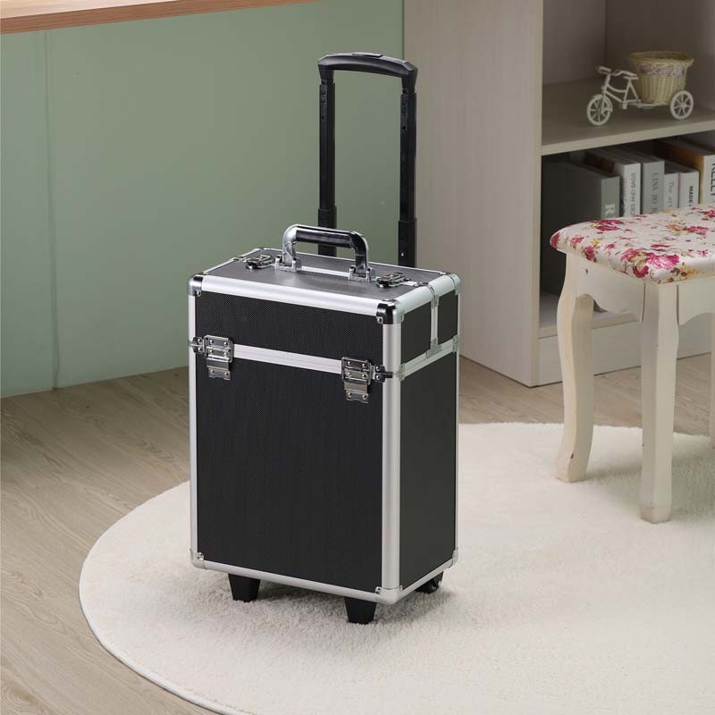 Valise trolley de maquillage MAKE ME UP GO noir Prego