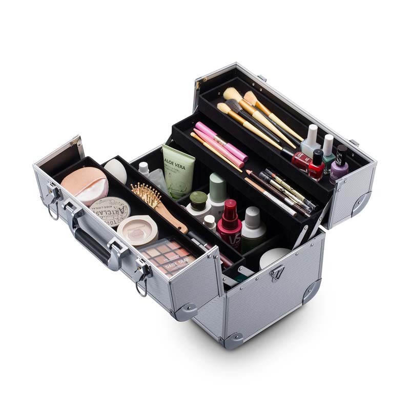 Malette de maquillage MAKE ME UP LITE gris Prego