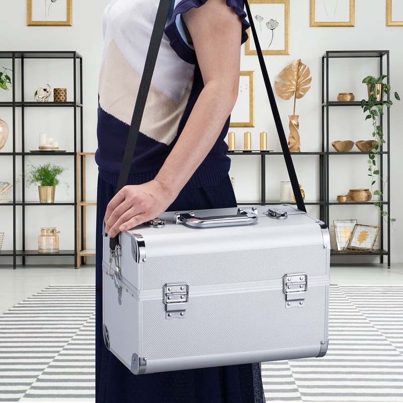 Malette de maquillage MAKE ME UP LITE gris Prego