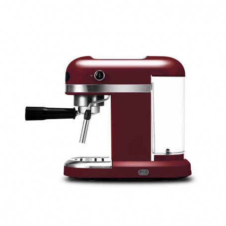 Machine à expresso 19 bars avec buse inox LITTLE VENICE bordeaux Kitchencook