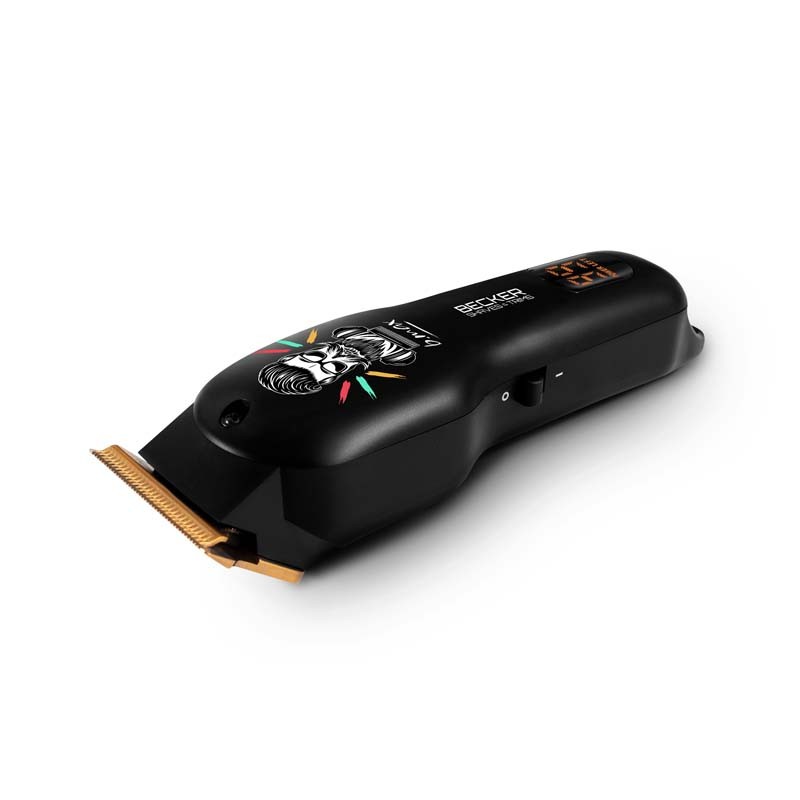 Tondeuse sans fil avec lames en acier inoxydable BMAX noir Becker