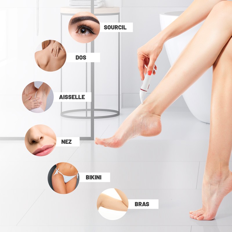 Tondeuse bikini étanche visage et corps BIKI 725 Yoghi