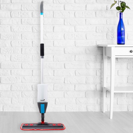 Balai vaporisateur avec serpillère microfibre lavable SUPERMOP Harper