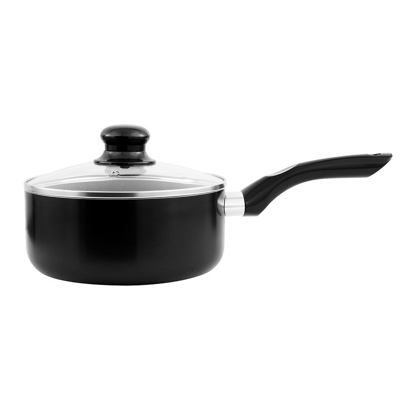 Casserole aluminium anti adhésif 20cm TFSI LAURA noir