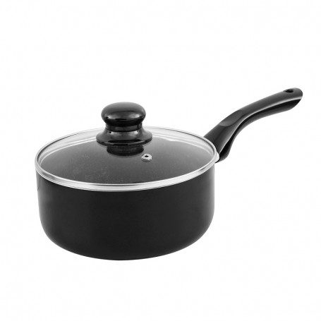 Casserole aluminium anti adhésif 20cm TFSI LAURA noir