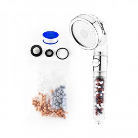 POMMEAU DE DOUCHE AVEC FILTRATION A BILLES DE YOGHI