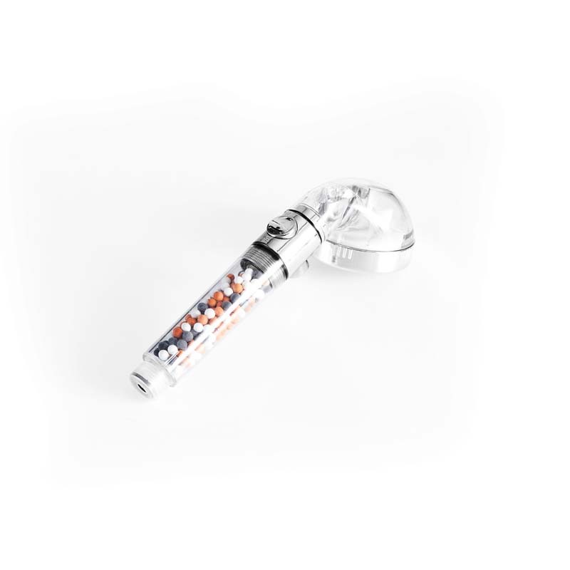 POMMEAU DE DOUCHE AVEC FILTRATION A BILLES DE YOGHI