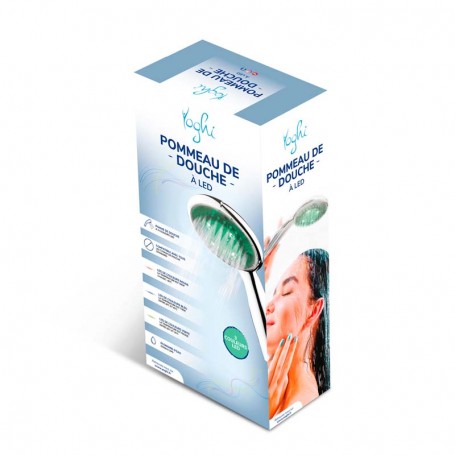 POMMEAU DE DOUCHE ECOFILTER LED DE YOGHI
