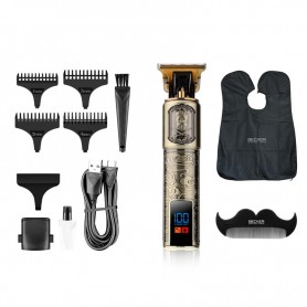 TONDEUSE EN METAL SANS FIL POUR CHEVEUX ET BARBE HARLEY+ DE BECKER