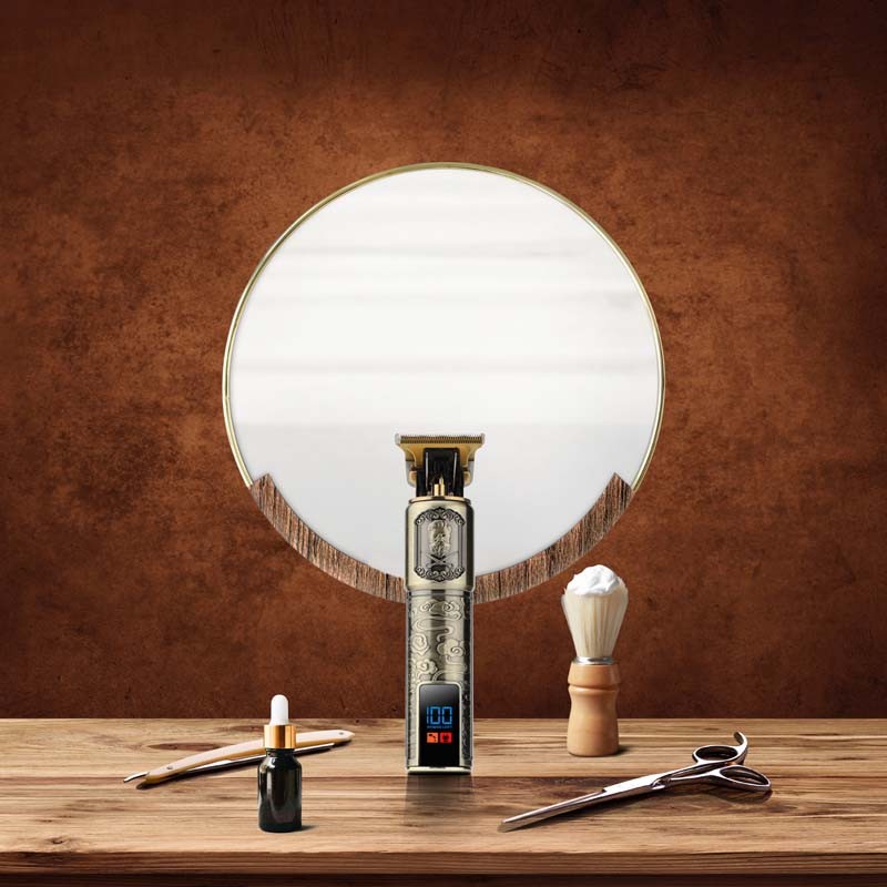 TONDEUSE EN METAL SANS FIL POUR CHEVEUX ET BARBE HARLEY+ DE BECKER