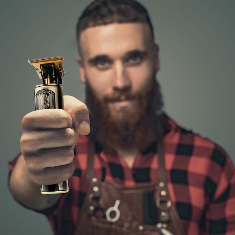 TONDEUSE EN METAL SANS FIL POUR CHEVEUX ET BARBE HARLEY+ DE BECKER