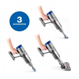 Aspirateur balai 2en1 sans fil lumière LED F25 Vortex 2