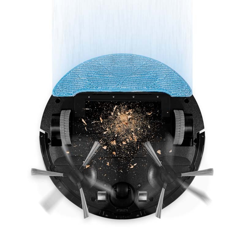 ASPIRATEUR ROBOT LAVEUR 2 EN 1 CONNECTE & INTELLIGENT ICLEAN 260 DE VORTEX