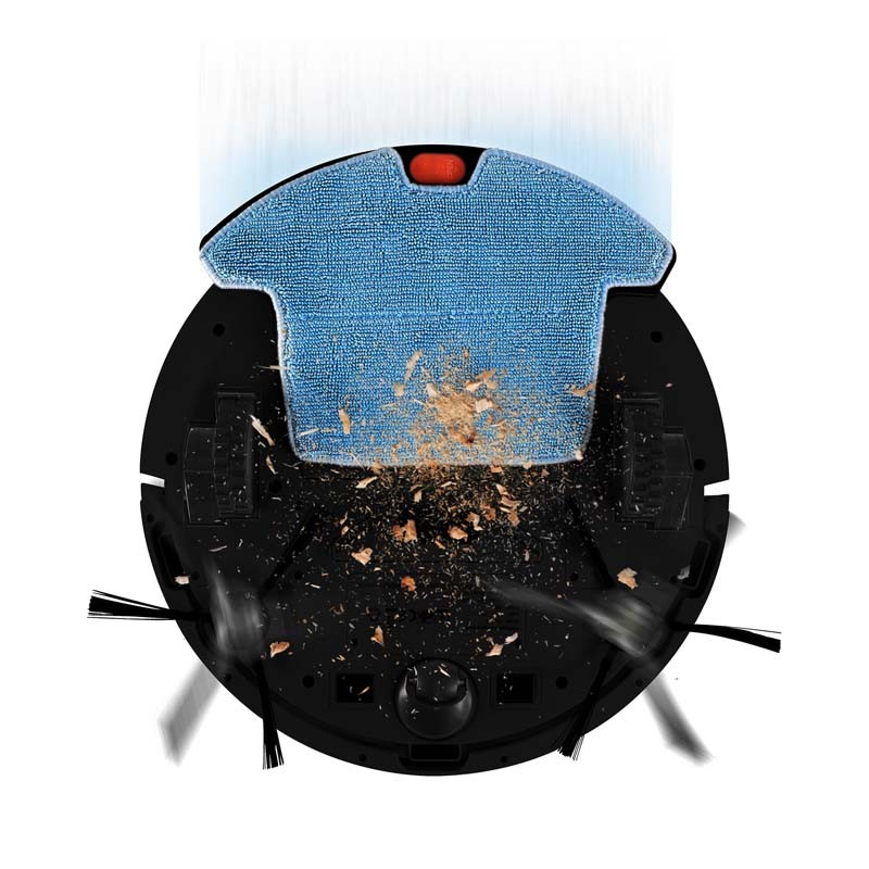 ASPIRATEUR ROBOT LAVEUR 2 EN 1 CONNECTE & INTELLIGENT ICLEAN 200 DE VORTEX