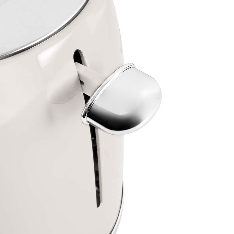 Grille pain style rétro double fentes RETRO TOAST crème Kitchencook