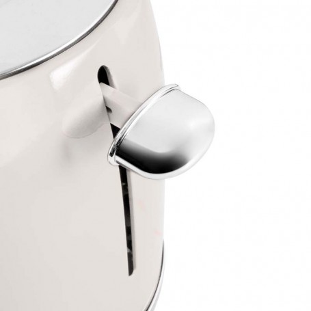 Grille pain style rétro double fentes RETRO TOAST crème Kitchencook