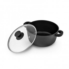 Faitout en fonte d'aluminium anti adhésif 24 cm LEON Kitchencook