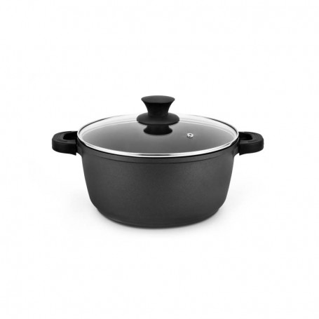 Faitout en fonte d'aluminium anti adhésif 24 cm LEON Kitchencook