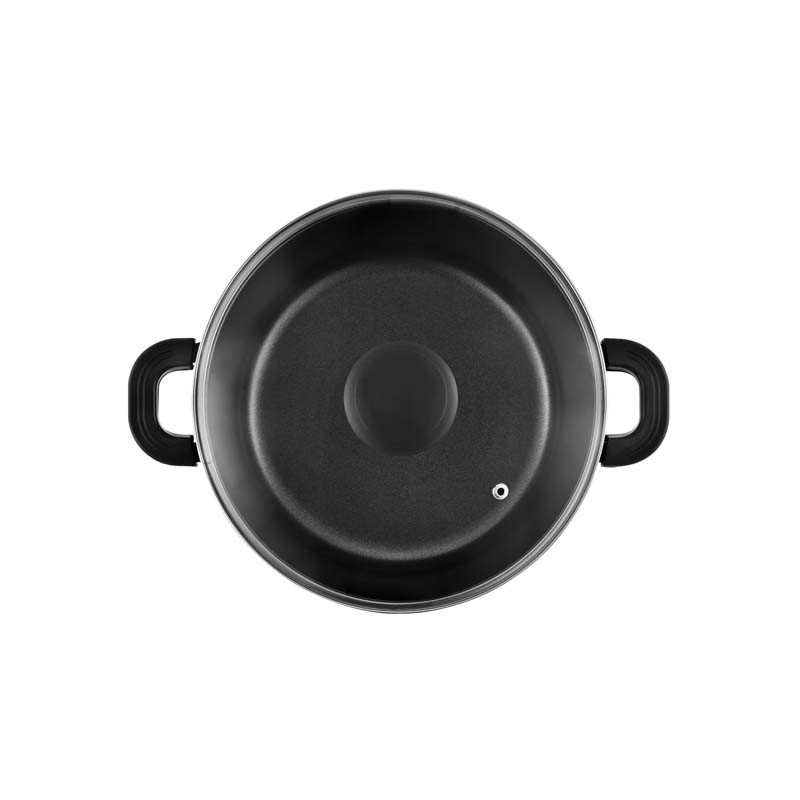 Faitout en fonte d'aluminium de 30 cm LEON_FT30TFI de Kitchencook