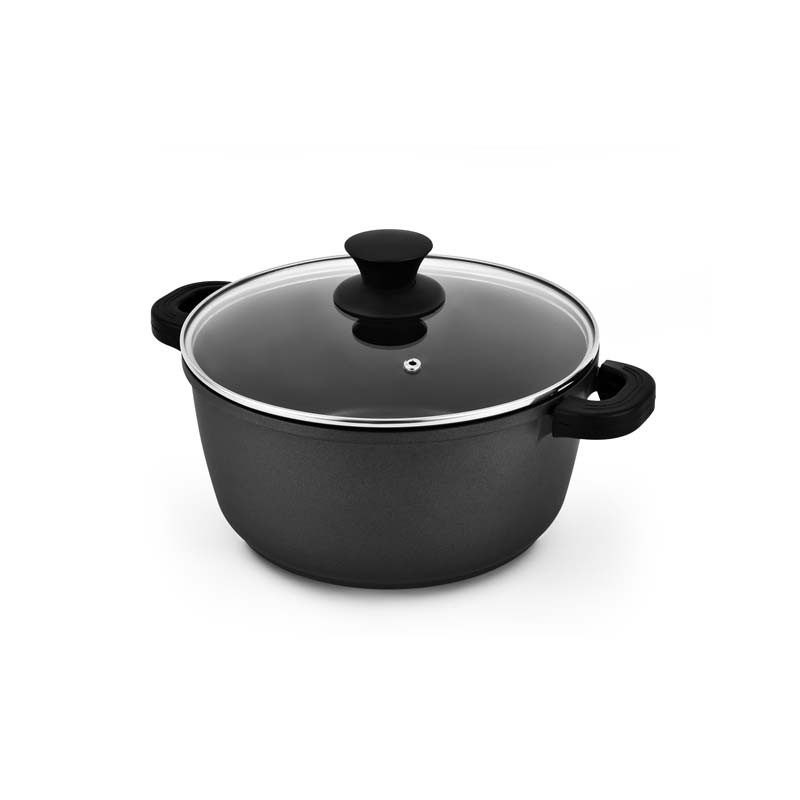 Faitout en fonte d'aluminium de 36 cm LEON_FT36TFI de Kitchencook