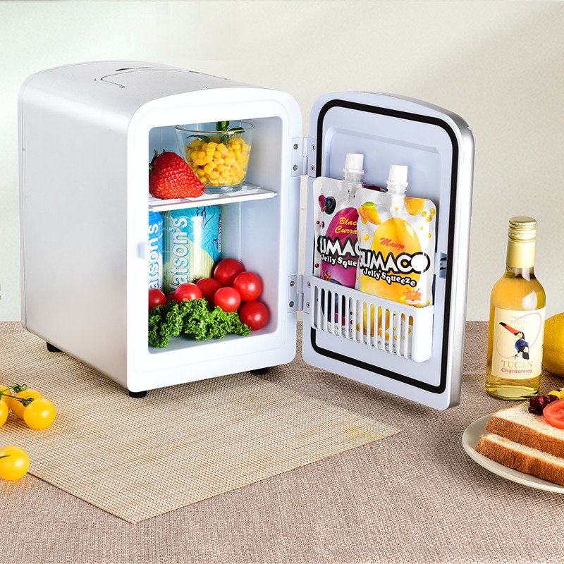 Mini réfrigérateur 4L froid et chaud NANOFRIDGE gris Yoghi