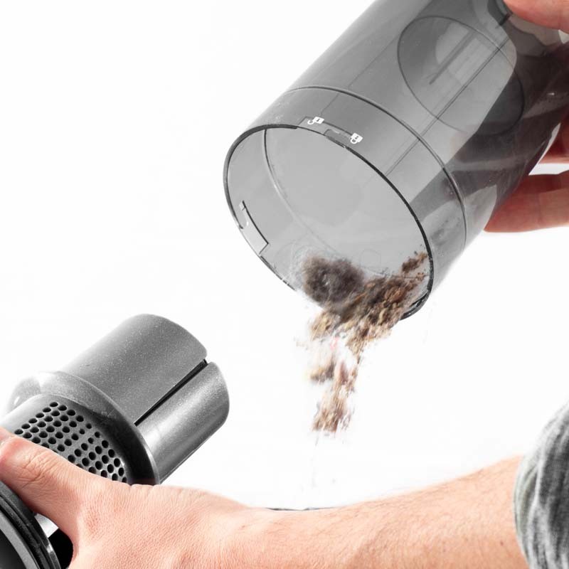 ASPIRATEUR CYCLONIQUE BALAI 2EN1 SANS FIL 130W...