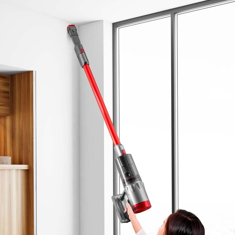 ASPIRATEUR CYCLONIQUE BALAI 2EN1 SANS FIL 130W...