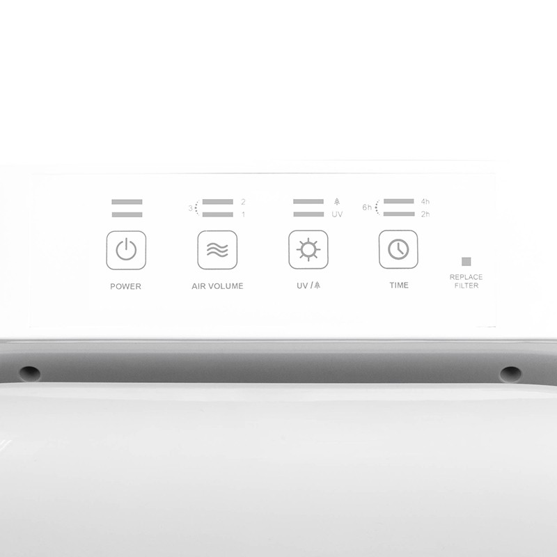 Purificateur d'air 3 filtres avec ioniseur AIR BLUE V5  Yoghi