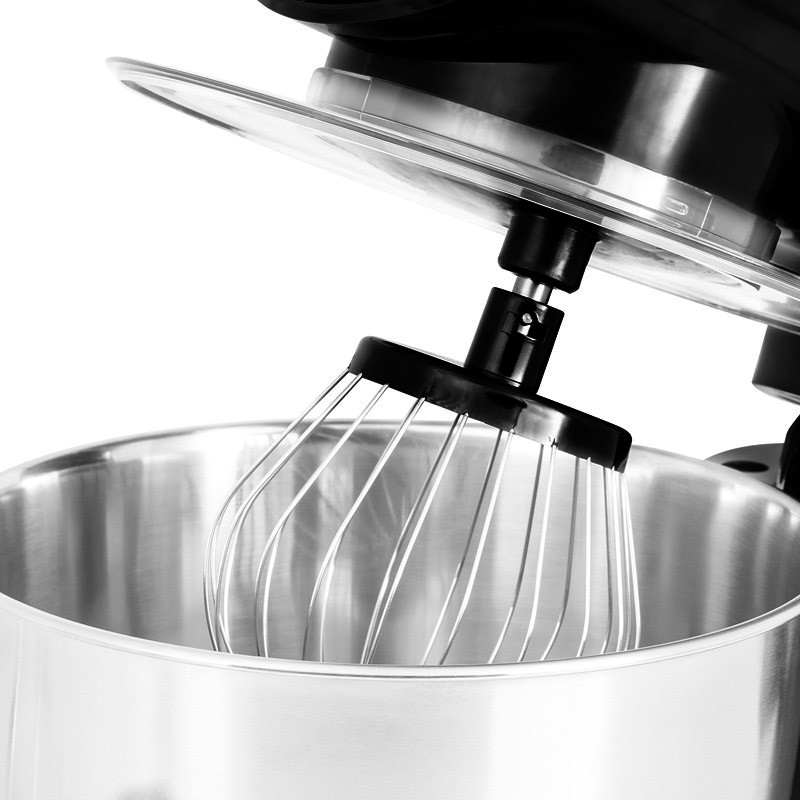 Robot pétrin avec bol inox 5 L AK80 Kitchencook Noir