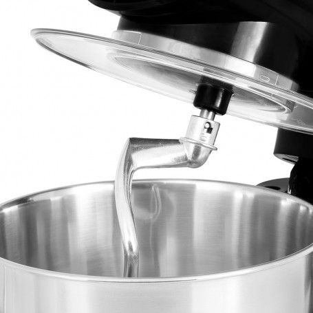 Robot pétrin avec bol inox 5 L AK80 Kitchencook Noir