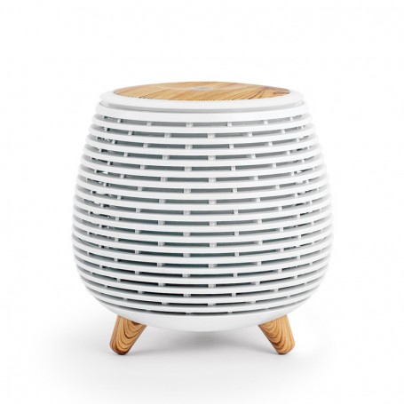 Diffuseur d'arôme, humidificateur et lampe Ultrasonique AROMI blanc Yoghi