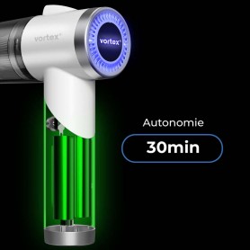 Aspirateur à main sans fil pliable avec filtre HEPA CRC90 Vortex 2