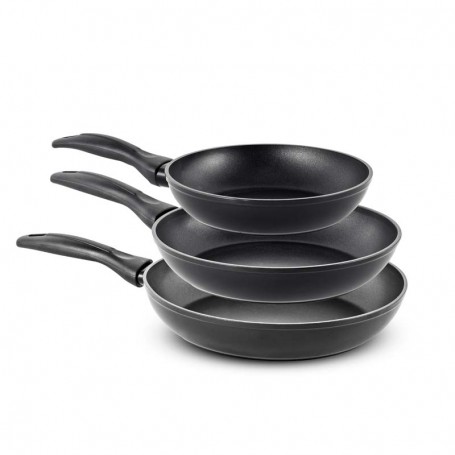 Set de 3 poêles en aluminium forgé anti adhésif EMMA2 Durand Dupont