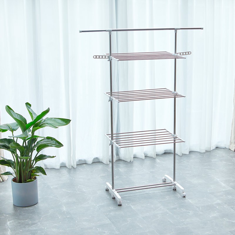 Etendoir 25 mètres d'étendage en acier inoxydable EX100 Garnier