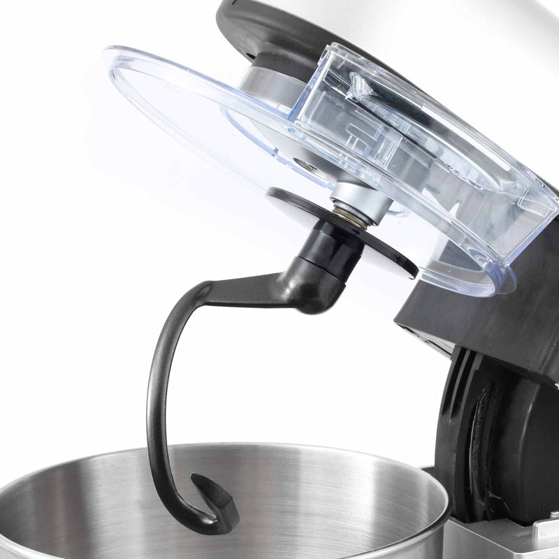 Robot pétrin avec blender en verre et accessoires en teflon EXPERTXL gris Kitchencook