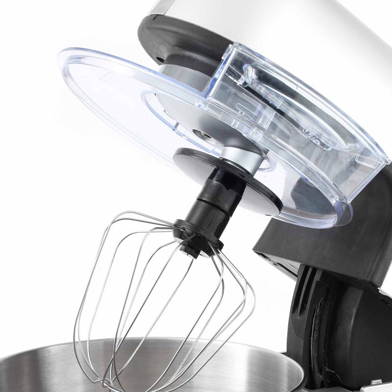 Robot pétrin avec blender en verre et accessoires en teflon EXPERTXL gris Kitchencook