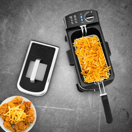 Friteuse 3.5L avec système de filtration d'huile FRY SMART de Kitchencook