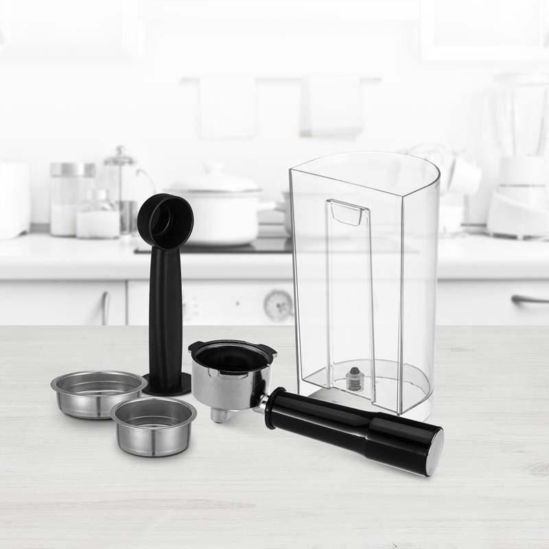 Machine à expresso 19 bars avec buse en inox LITTLE VENICE noir Kitchencook