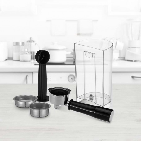 Machine à expresso 19 bars avec buse en inox LITTLE VENICE noir Kitchencook