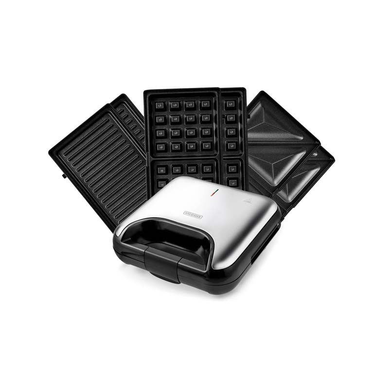 Sandwich maker 3en1 avec plaques anti adhésives MISTER K de Kitchencook